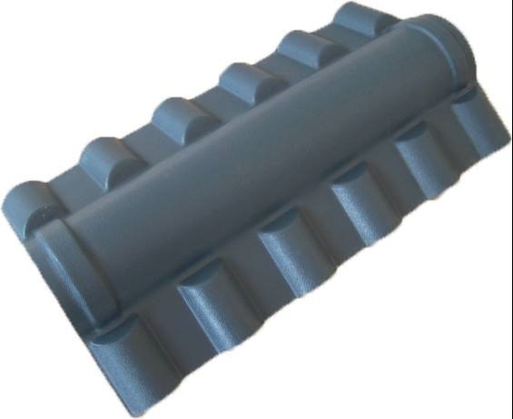 树脂瓦本身根据表层共挤后一体抑制成形 树脂瓦本身根据表层共挤后一体抑制成形